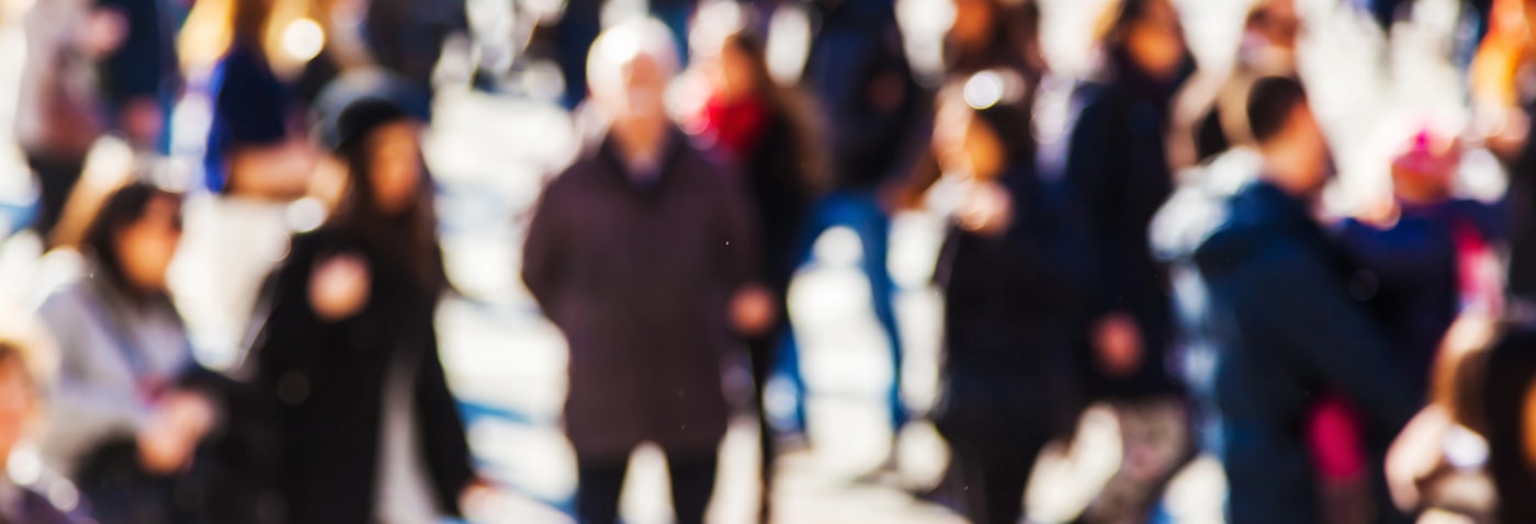 crowd walking Nashville